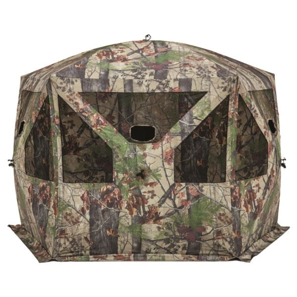 35 Year Pentagon Hunting Blind w/ Bloodtrail Backwoods Camo