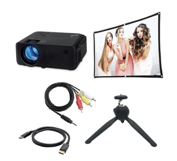 Projector 35 35 Year HD Digital Bluetooth Projector w/ Accessory Kit – Cosentino's ...