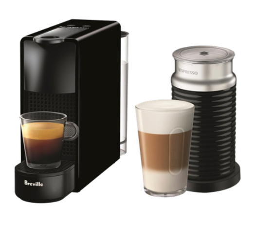 50 Year Nespresso by Breville Essenza Mini Espresso Machine Bundle