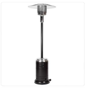 45 Year Patio Heater - Performance Series LPG Patio Heater Onyx & Stainless Steel