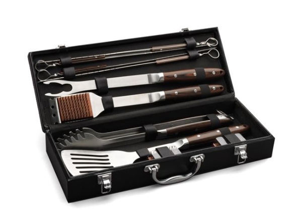 50 Year 10 Piece Premium Grilling Set