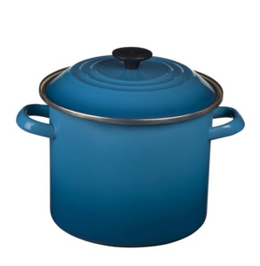 15 Year 6qt Enamel on Steel Covered Stockpot (Marseille)