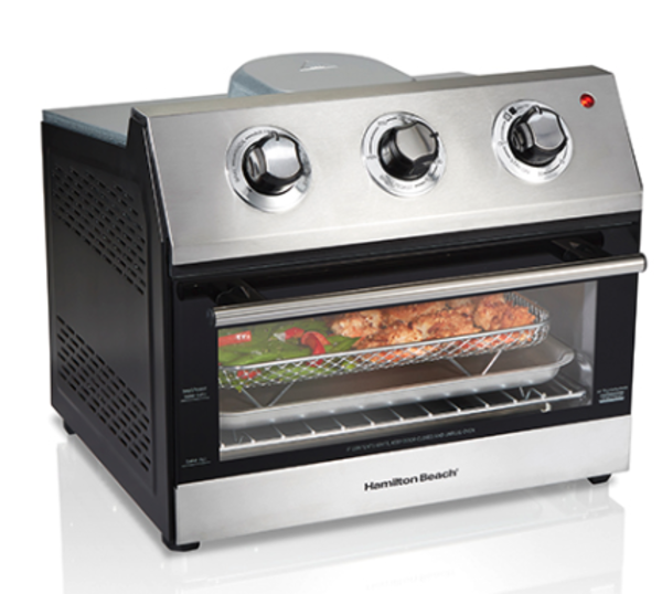 35 Year Hamilton Beach 6 Slice Air Fryer Countertop Toaster Oven